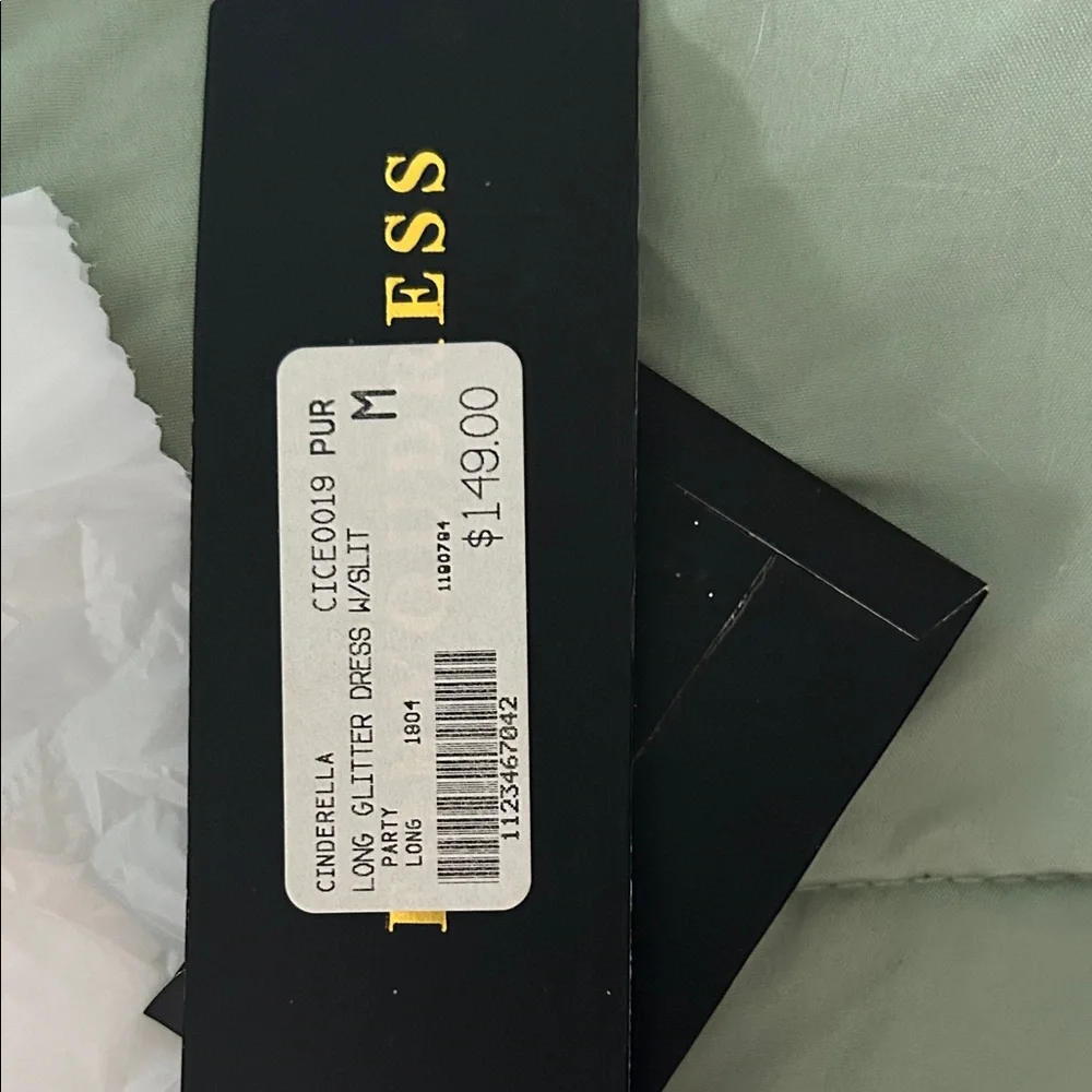 Elegant Sparkling Gown - Picture 3 of 3